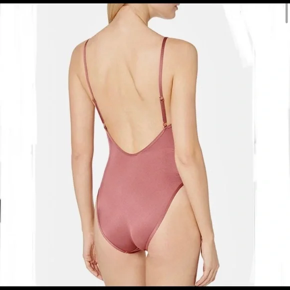 Nwt BCBGMaxazria pink blush swimsuit size 2 - Picture 2 of 6